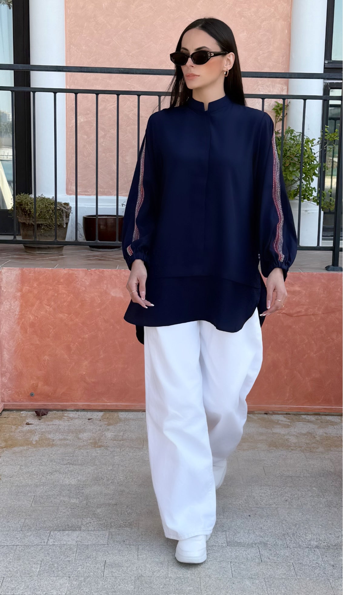 Embroidered Classic Tunic