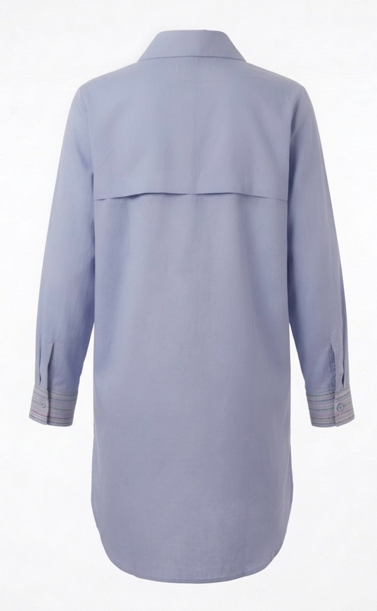 Embroidered Side Panel Tunic