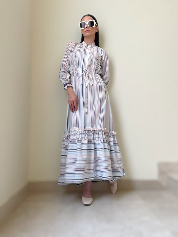 Striped Cotton Dress