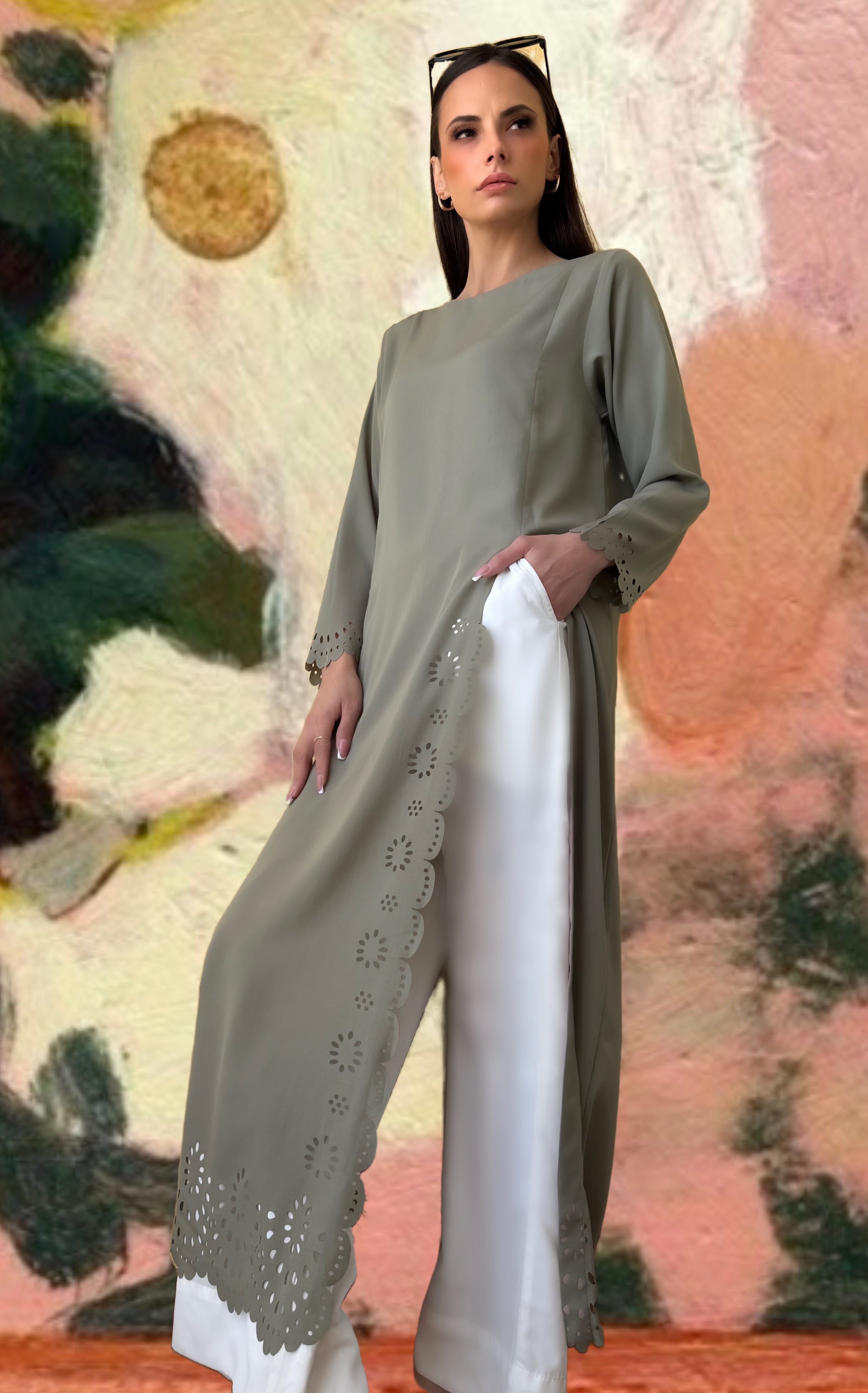 The Olive Serenity Co-ord Set