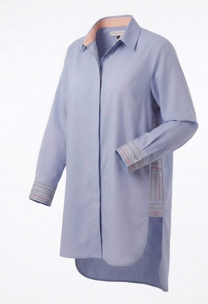 Embroidered Side Panel Tunic