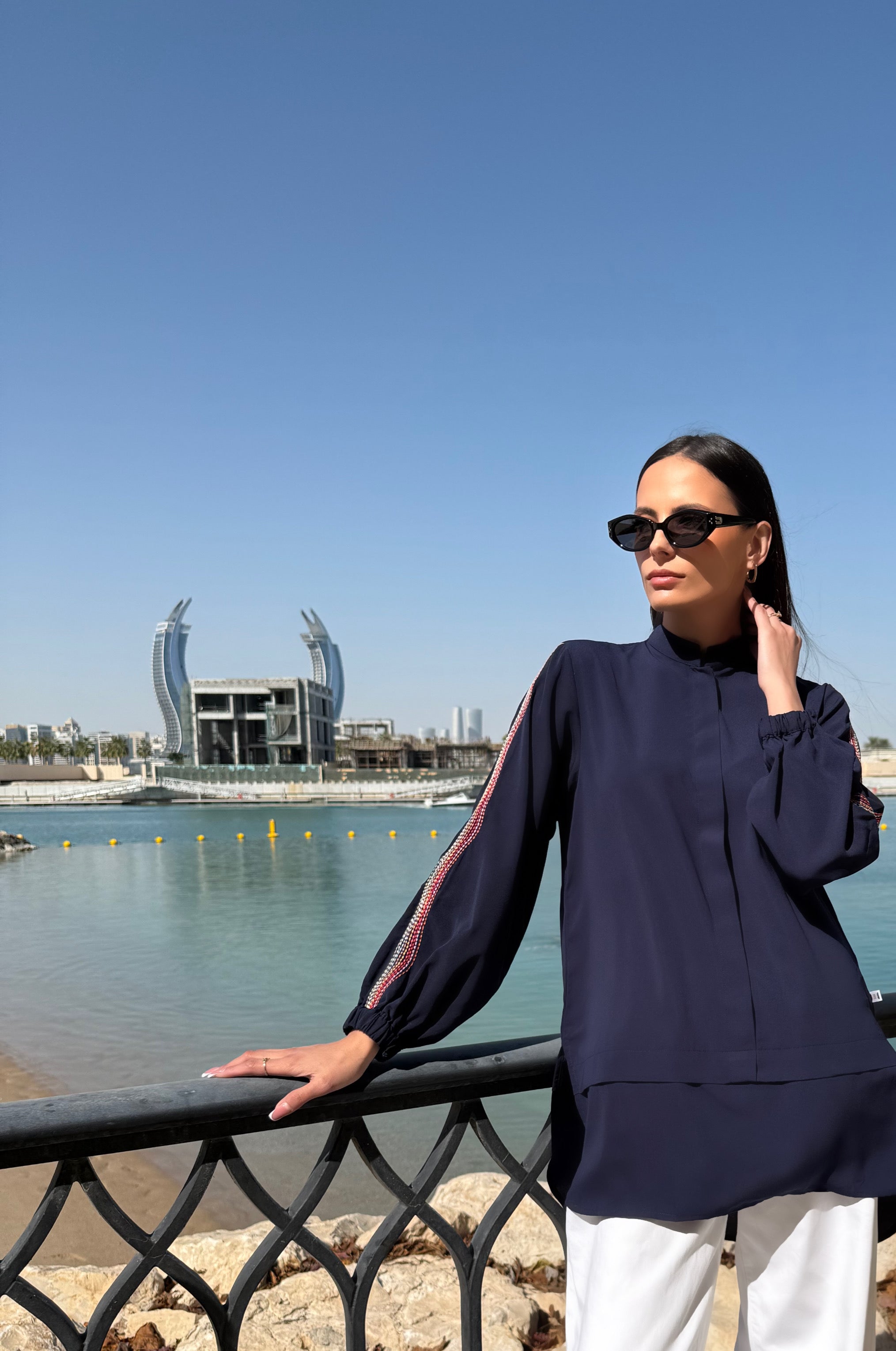 Embroidered Classic Tunic