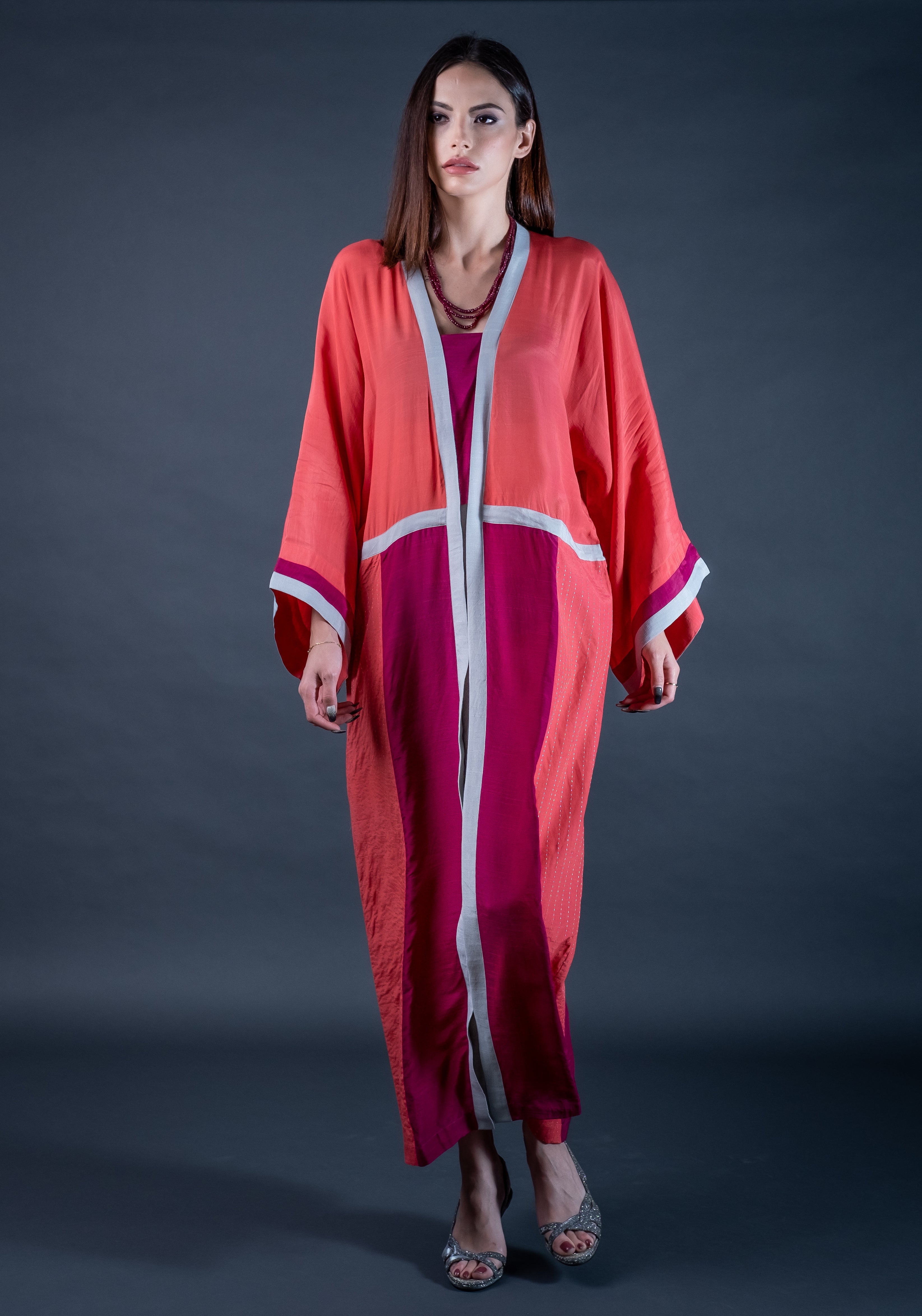 The Coral Kaftan