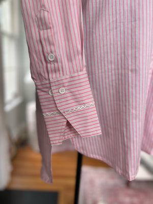 Blush Pink Striped Tunic