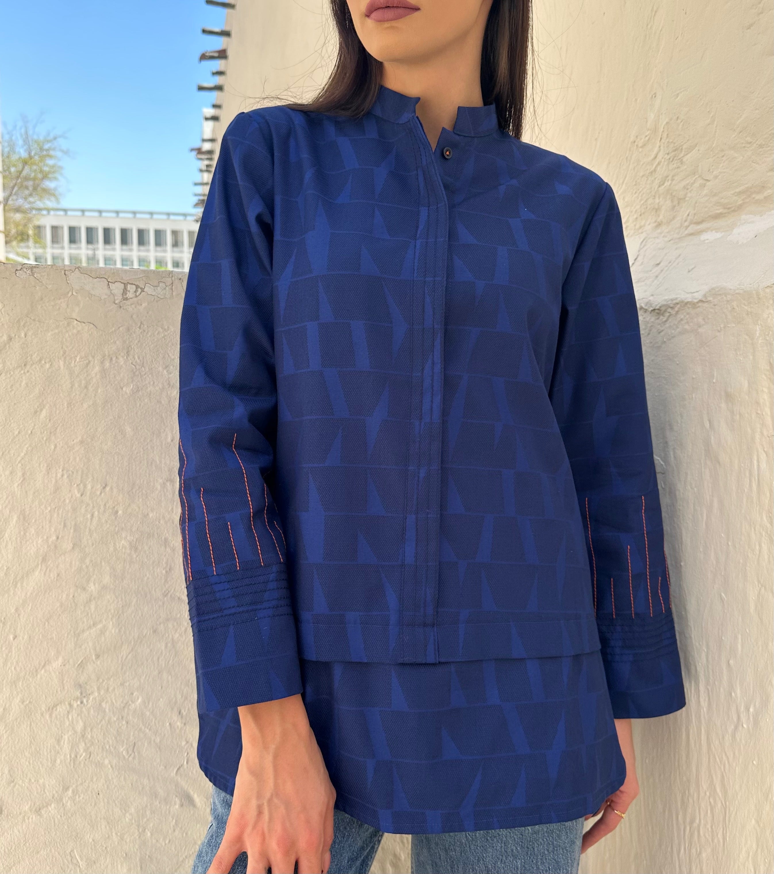 Ink Blue Classic Tunic