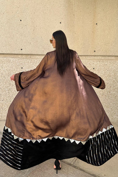 The Magestic Bronze Abaya