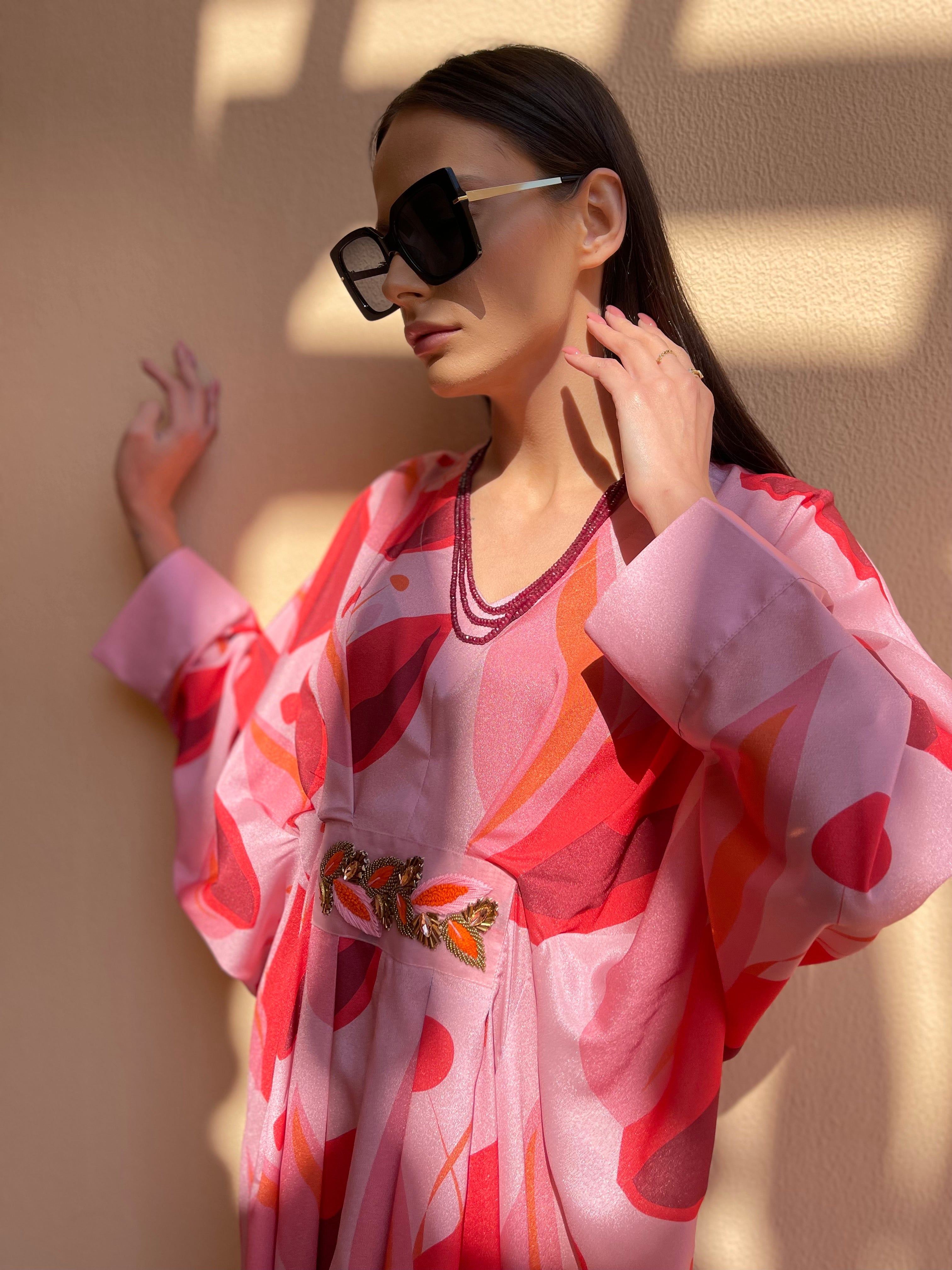 Blushing Beauty -Kaftan